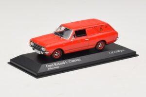 Opel Rekord Caravan Norwegian Post Minichamps 1:43 433046195 Μέταλλο - εικόνα 2 από 4