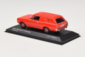 Opel Rekord Caravan Norwegian Post Minichamps 1:43 433046195 Μέταλλο - εικόνα 3 από 4