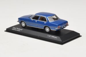 Opel Rekord D Μπλε Μεταλλικό Minichamps 1:43 400044002 Μέταλλο - εικόνα 3 από 4