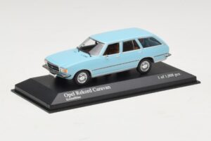 Opel Rekord D Caravan Ανοιχτό Μπλε Minichamps 1:43 400044014 Μέταλλο - εικόνα 2 από 4