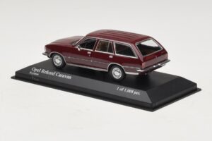 Opel Rekord D Caravan Κόκκινο Minichamps 1:43 400044012 Μέταλλο - εικόνα 3 από 4