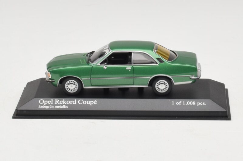 Opel Rekord D Κουπέ Πράσινο Μεταλλικό Minichamps 1:43 Opel Rekord D Κουπέ Πράσινο Μεταλλικό Minichamps 1:43 400044022 Μέταλλο