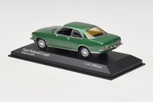 Opel Rekord D Κουπέ Πράσινο Μεταλλικό Minichamps 1:43 400044022 Μέταλλο - εικόνα 3 από 4