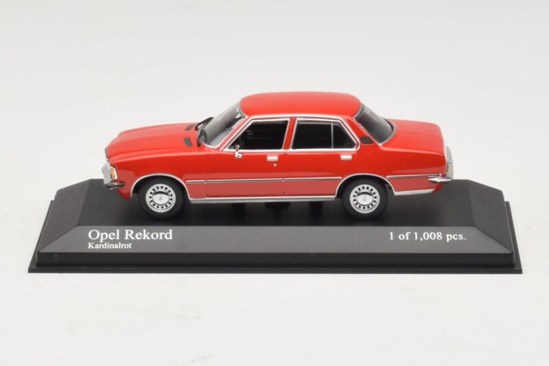 Opel Rekord D Κόκκινο Minichamps 1:43 400044004 Μέταλλο