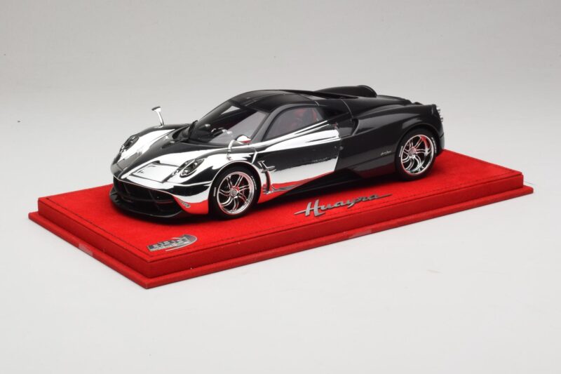 Pagani Huayra Chrome Silver Μοναδικό Κομμάτι BBR 1:18 P1873CM Ρητίνη