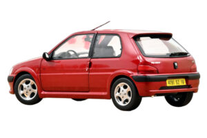Peugeot 106 S16 Lucifer Red Norev 1:18 184921 Μέταλλο - εικόνα 3 από 3