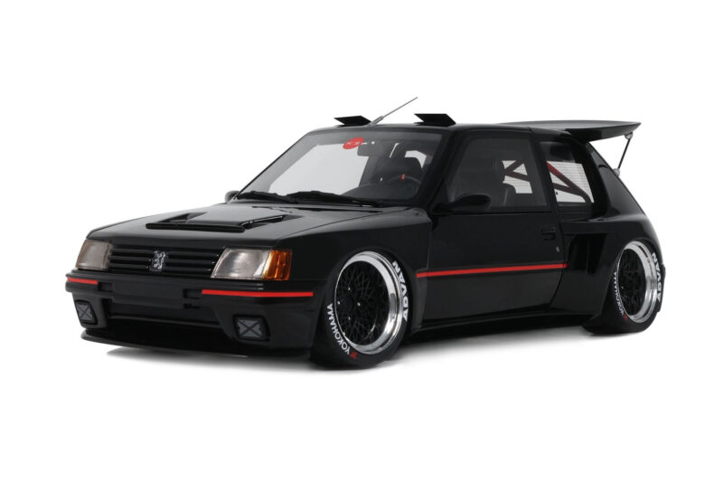 Peugeot 205 Khyzyl Saleem Μαύρο Otto 1:18 Peugeot 205 Khyzyl Saleem Μαύρο Otto 1:18 OT1257 Ρητίνη