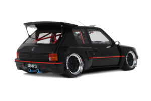 Peugeot 205 Khyzyl Saleem Μαύρο Otto 1:18 OT1257 Ρητίνη - εικόνα 2 από 5