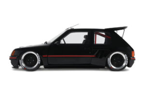 Peugeot 205 Khyzyl Saleem Μαύρο Otto 1:18 OT1257 Ρητίνη - εικόνα 3 από 5