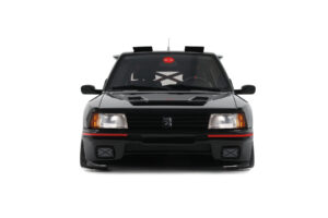 Peugeot 205 Khyzyl Saleem Μαύρο Otto 1:18 OT1257 Ρητίνη - εικόνα 4 από 5