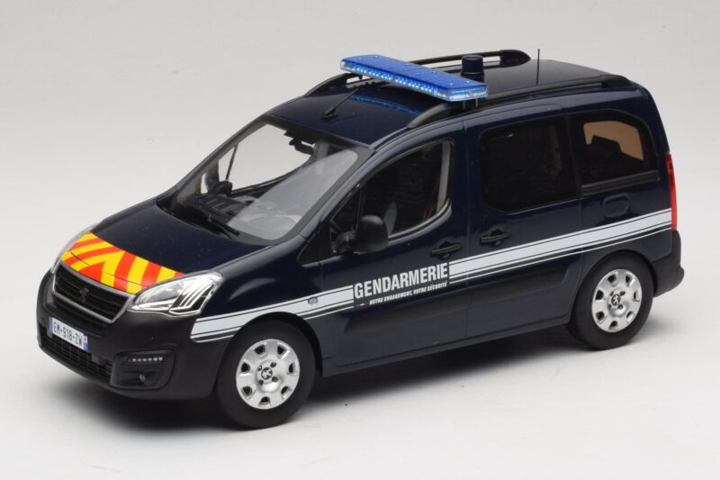 Peugeot Partner Gendarmerie Σκούρο Μπλε Norev 1:18 184890 Μέταλλο
