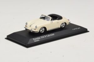 Porsche 356 B Καμπριολέ Λευκό Ελεφαντόδοντο Minichamps 1:43 400064332 Μέταλλο - εικόνα 2 από 4