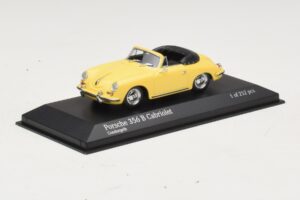 Porsche 356 B Καμπριολέ Κίτρινο Minichamps 1:43 400064334 Μέταλλο - εικόνα 2 από 4