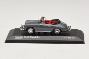 Porsche 356C Cabriolet Γκρι Minichamps 1:43 430062339 Μέταλλο