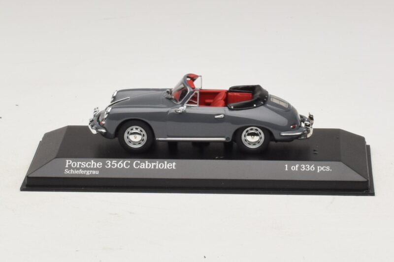 Porsche 356C Cabriolet Γκρι Minichamps 1:43 430062339 Μέταλλο