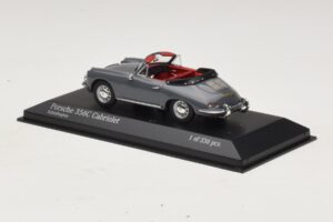 Porsche 356C Cabriolet Γκρι Minichamps 1:43 430062339 Μέταλλο - εικόνα 3 από 4