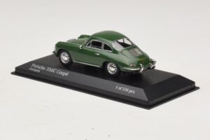 Porsche 356C Σκούρο Πράσινο Minichamps 1:43 430062329 Μέταλλο - εικόνα 3 από 4