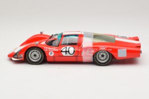 Porsche 906 LH Squadra Tartaruga #40 D. Spoerry / R. Steinemann 12 Hours of Sebring 1967 Minichamps 1:18 100676140 Μέταλλο - εικόνα 4 από 8