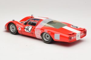 Porsche 906 LH Squadra Tartaruga #40 D. Spoerry / R. Steinemann 12 Hours of Sebring 1967 Minichamps 1:18 100676140 Μέταλλο - εικόνα 7 από 8