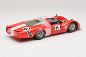 Porsche 906 LH Squadra Tartaruga #40 D. Spoerry / R. Steinemann 12 Hours of Sebring 1967 Minichamps 1:18 100676140 Μέταλλο - εικόνα 3 από 8