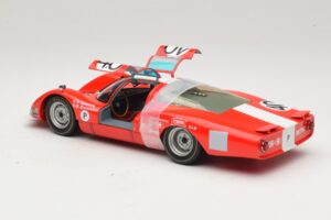 Porsche 906 LH Squadra Tartaruga #40 D. Spoerry / R. Steinemann 12 Hours of Sebring 1967 Minichamps 1:18 100676140 Μέταλλο - εικόνα 5 από 8