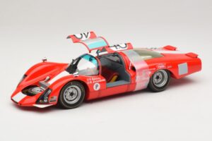 Porsche 906 LH Squadra Tartaruga #40 D. Spoerry / R. Steinemann 12 Hours of Sebring 1967 Minichamps 1:18 100676140 Μέταλλο - εικόνα 2 από 8