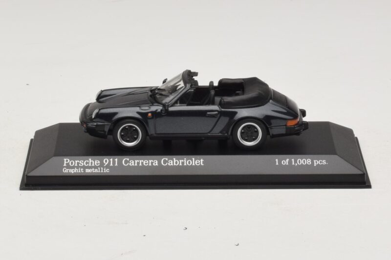 Porsche 911 930 Carrera Cabriolet Γκρι Μεταλλικό Minichamps 1:43 430062037 Μέταλλο