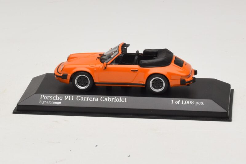 Porsche 911 930 Carrera Cabriolet Πορτοκαλί Minichamps 1:43 Porsche 911 930 Carrera Cabriolet Πορτοκαλί Minichamps 1:43 430062038 Μέταλλο