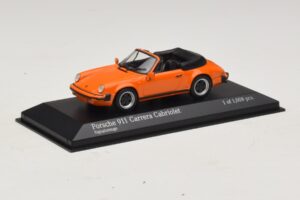 Porsche 911 930 Carrera Cabriolet Πορτοκαλί Minichamps 1:43 430062038 Μέταλλο - εικόνα 2 από 4