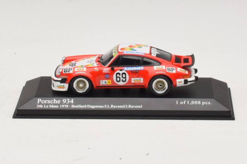 Porsche 911 934 #69 Braillard / Dagoreau 24 Hours of Le Mans 1978 Minichamps 1:43 Porsche 911 934 #69 Braillard / Dagoreau 24 Hours of Le Mans 1978 Minichamps 1:43 400786469 Μέταλλο