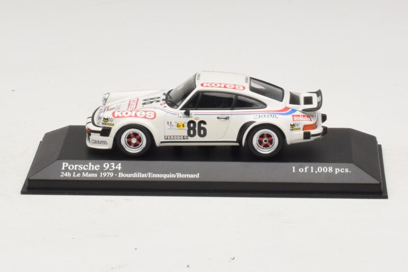 Porsche 911 934 #86 Bourdillat / Ennequin 24 Hours of Le Mans 1979 Minichamps 1:43 Porsche 911 934 #86 Bourdillat / Ennequin 24 Hours of Le Mans 1979 Minichamps 1:43 400796486 Μέταλλο