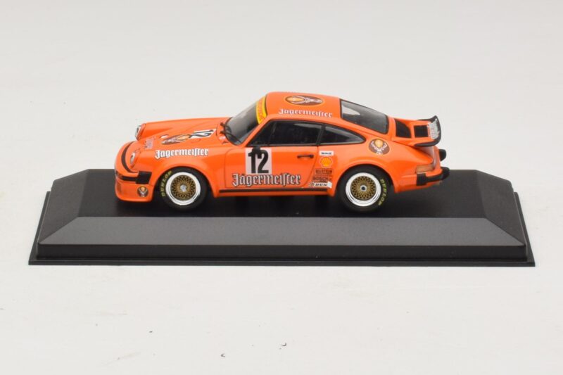 Porsche 911 934 Jagermeister #12 H. Kelleners DRM Nurburgring 1976 Minichamps 1:43 400766412 Μέταλλο