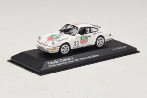 Porsche 911 964 Carrera 2 #33 M. Hakkinen Monaco Carrera Cup Winner 1993 Minichamps 1:43 430936033 Μέταλλο - εικόνα 2 από 4