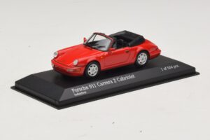Porsche 911 964 Carrera 2 Cabriolet Κόκκινο Minichamps 1:43 430067330 Μέταλλο - εικόνα 2 από 4