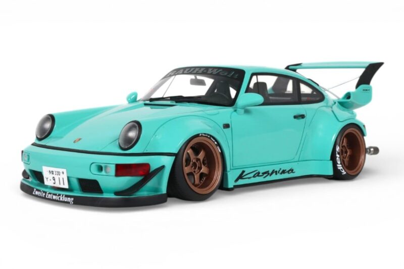 Porsche 911 964 RWB Kashiwa Blue GT Spirit 1:18 Porsche 911 964 RWB Kashiwa Blue GT Spirit 1:18 GT569 Ρητίνη