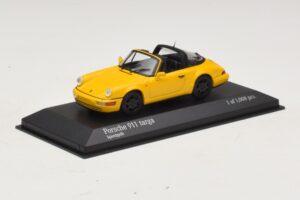 Porsche 911 964 Targa Κίτρινο Minichamps 1:43 400061367 Μέταλλο - εικόνα 2 από 4