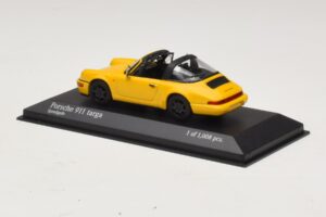 Porsche 911 964 Targa Κίτρινο Minichamps 1:43 400061367 Μέταλλο - εικόνα 3 από 4