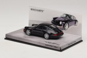 Porsche 911 964 Turbo S 3.6 30ή Επέτειος Μαύρο Minichamps 1:43 436069171 Μέταλλο - εικόνα 3 από 5