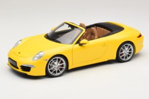 Porsche 911 991 Carrera S Καμπριολέ Κίτρινο Minichamps 1:18 100061031 Μέταλλο