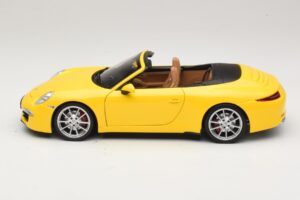 Porsche 911 991 Carrera S Καμπριολέ Κίτρινο Minichamps 1:18 100061031 Μέταλλο - εικόνα 4 από 8