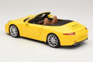Porsche 911 991 Carrera S Καμπριολέ Κίτρινο Minichamps 1:18 100061031 Μέταλλο - εικόνα 7 από 8