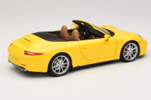 Porsche 911 991 Carrera S Καμπριολέ Κίτρινο Minichamps 1:18 100061031 Μέταλλο - εικόνα 3 από 8