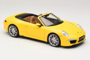 Porsche 911 991 Carrera S Καμπριολέ Κίτρινο Minichamps 1:18 100061031 Μέταλλο - εικόνα 6 από 8