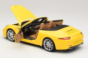 Porsche 911 991 Carrera S Καμπριολέ Κίτρινο Minichamps 1:18 100061031 Μέταλλο - εικόνα 5 από 8