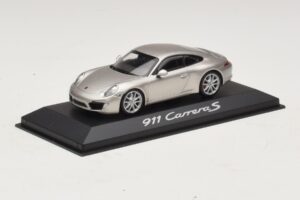 Porsche 911 991 Carrera S Ασημί Μεταλλικό Minichamps 1:43 WAP0200130C Μέταλλο - εικόνα 2 από 4