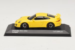 Porsche 911 991 GT3 Κίτρινο Minichamps 1:43 410062021 Μέταλλο