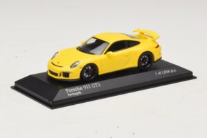 Porsche 911 991 GT3 Κίτρινο Minichamps 1:43 410062021 Μέταλλο - εικόνα 2 από 4