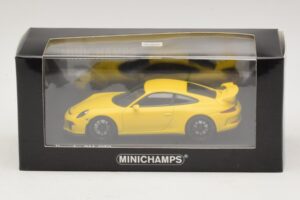 Porsche 911 991 GT3 Κίτρινο Minichamps 1:43 410062021 Μέταλλο - εικόνα 4 από 4