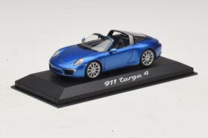 Porsche 911 991 Targa Μπλε Μεταλλικό Minichamps 1:43 WAP0200350E Μέταλλο - εικόνα 2 από 4