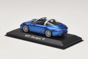 Porsche 911 991 Targa Μπλε Μεταλλικό Minichamps 1:43 WAP0200350E Μέταλλο - εικόνα 3 από 4